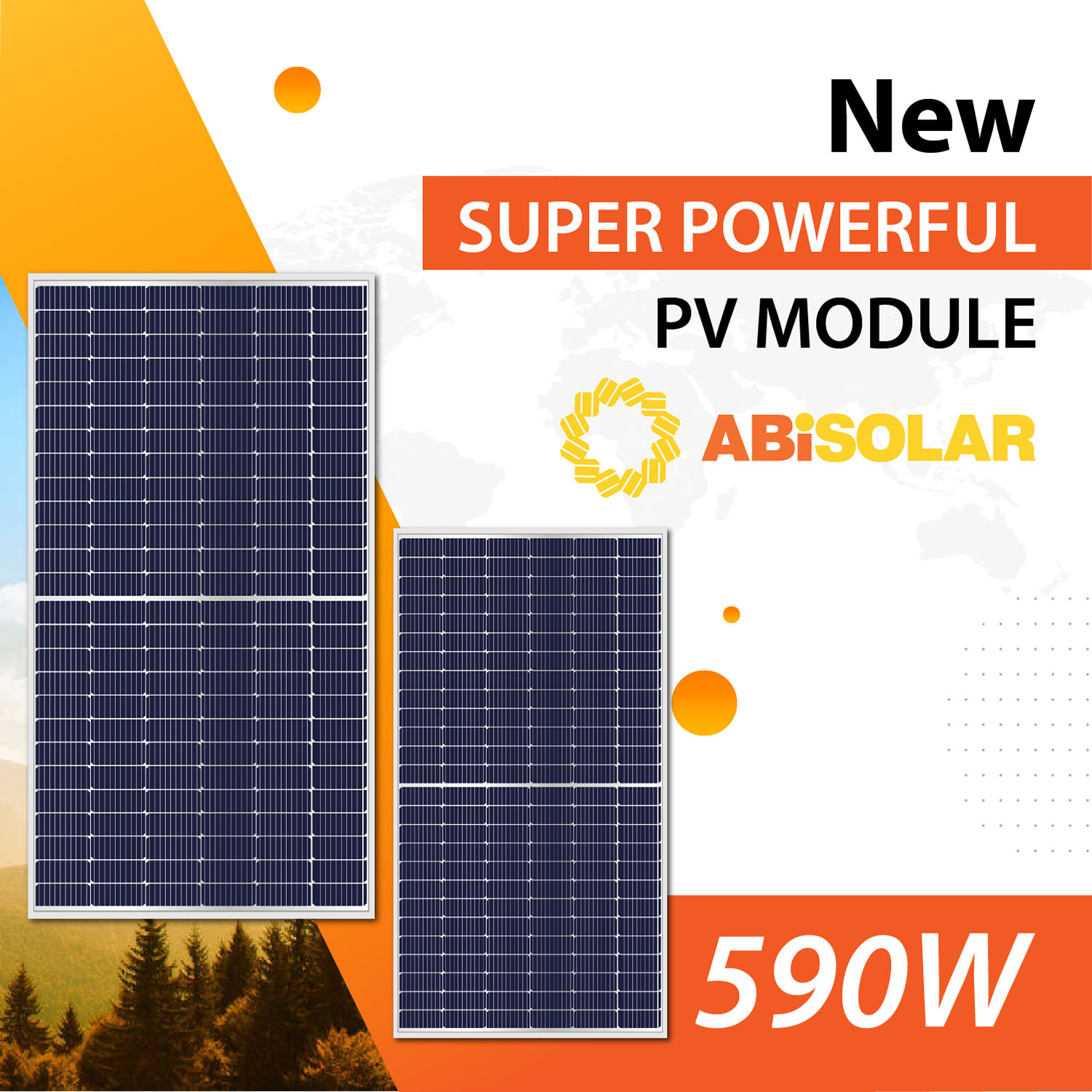 New AB-78MHC high-performance PV modules