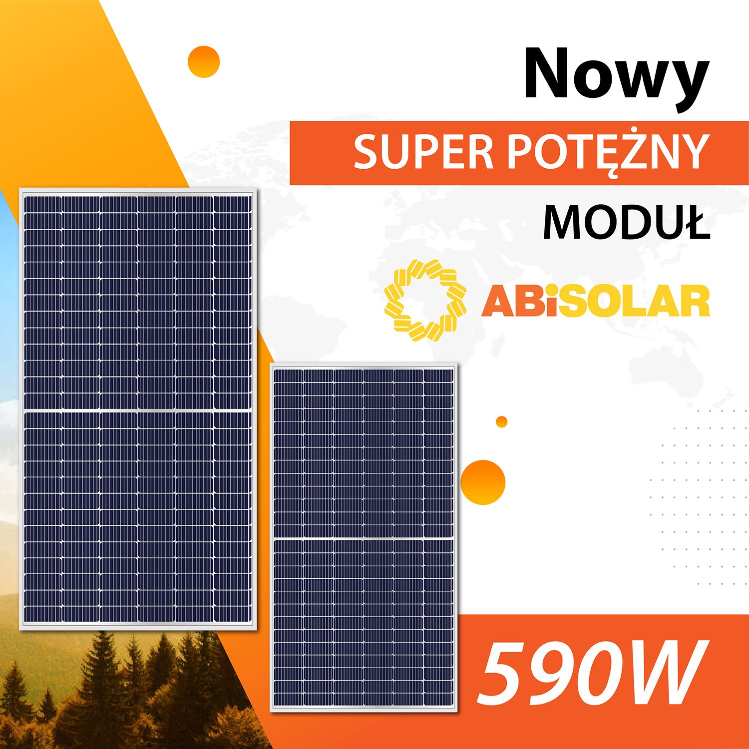 Nowy wysokowydajny moduł fotowoltaiczny AB-78MHC